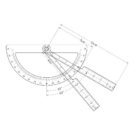多功能会阴侧切测量尺